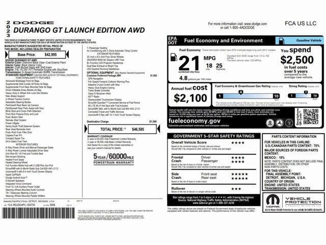 2023 Dodge Durango GT