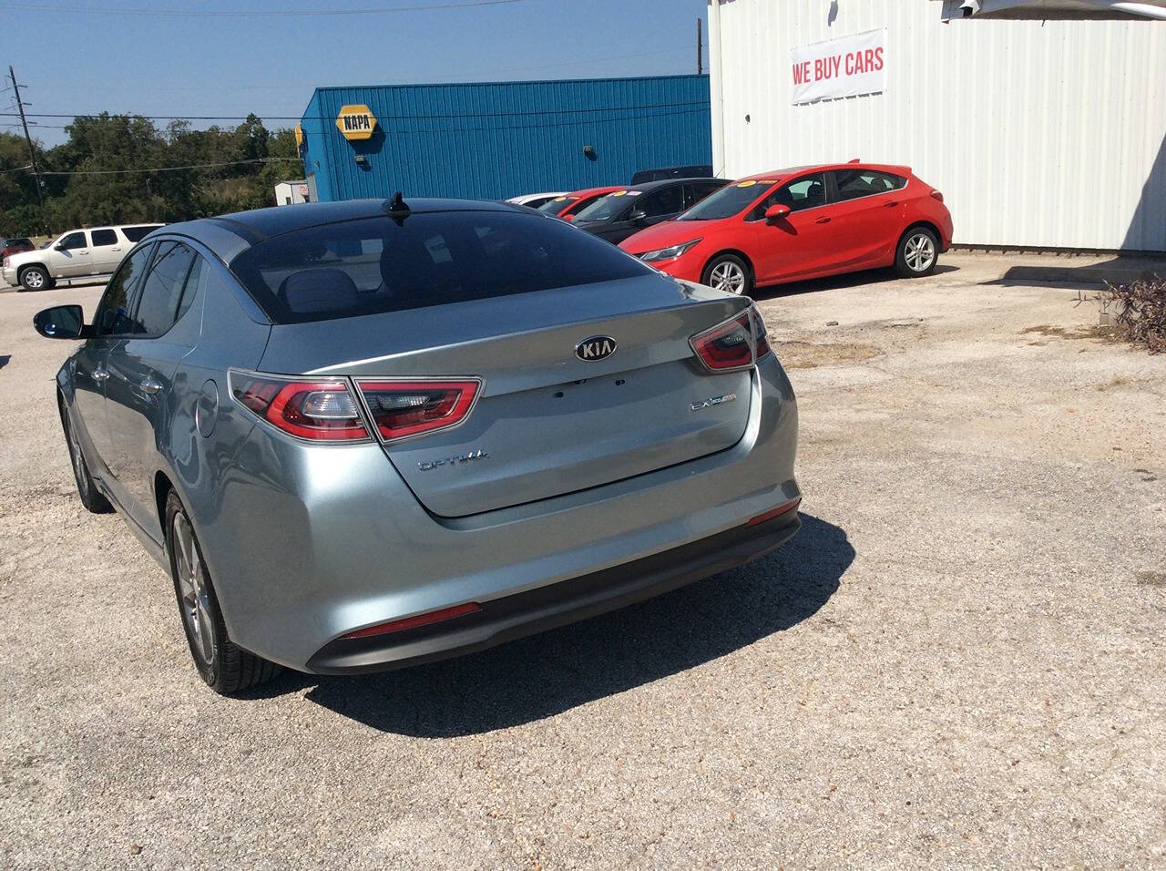 2014 Kia Optima Hybrid for sale at SPRINGTIME MOTORS in Huntsville, TX