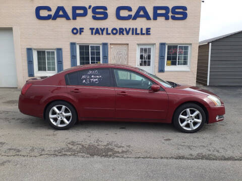 2005 Nissan Maxima for sale at Caps Cars Of Taylorville in Taylorville IL