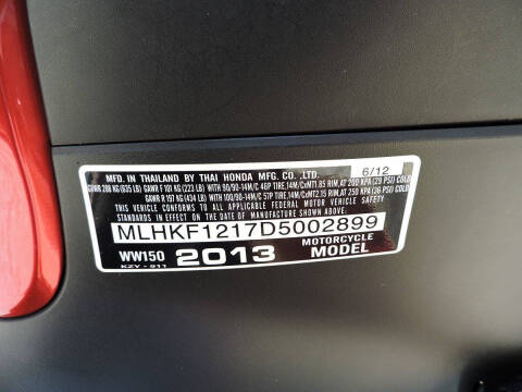 2013 Honda PCX