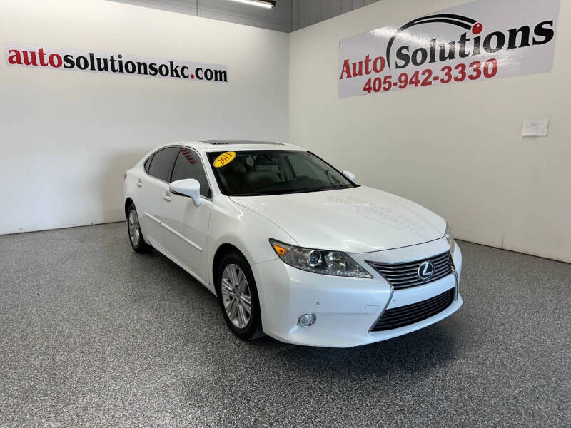 2013 Lexus ES 350 for sale at Auto Solutions in Warr Acres OK