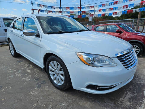 2013 Chrysler 200 for sale at DAMM CARS in San Antonio TX