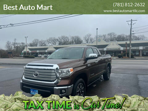 2016 Toyota Tundra for sale at Best Auto Mart in Weymouth MA