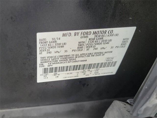 2015 Ford Explorer Sport