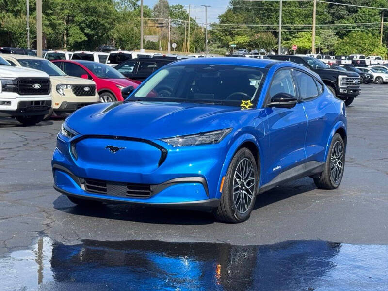 Used 2025 Ford Mustang Mach-E Premium AWD with VIN 3FMTK3SU4SMA18649 for sale in Burlington, NC
