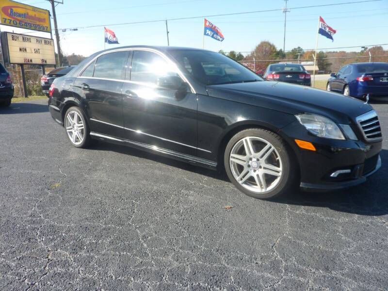 2011 Mercedes-Benz E-Class for sale at Roswell Auto Imports in Austell GA