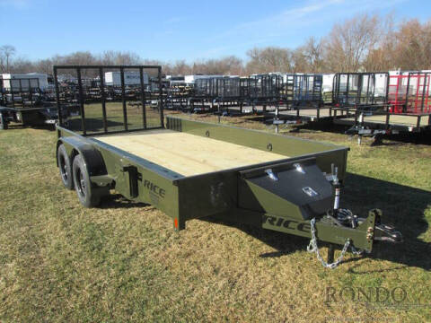 2026 Rice Trailers Utility TST8214