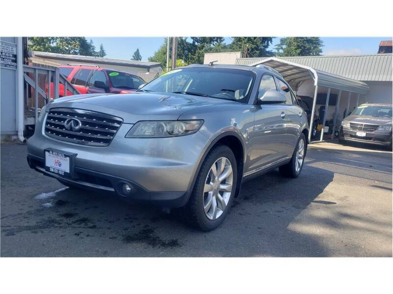 2007 Infiniti FX35 for sale at H5 AUTO SALES INC in Federal Way WA