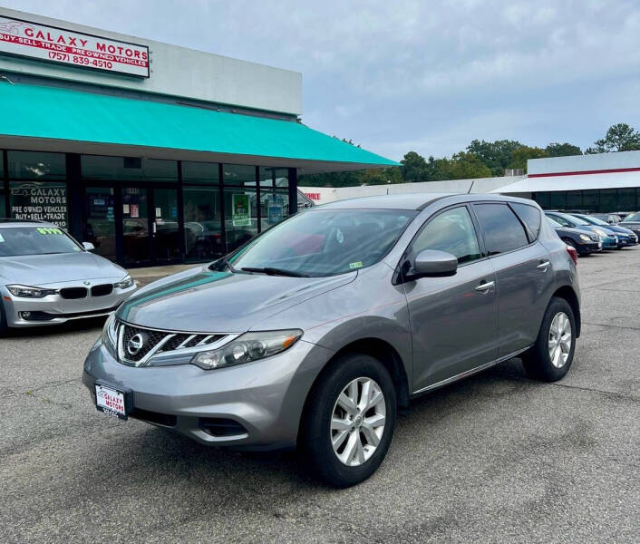 2011 Nissan Murano for sale at Galaxy Motors in Norfolk VA