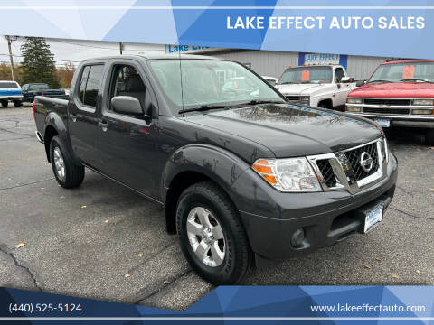 2012 Nissan Frontier for sale at Lake Effect Auto Sales in Chardon OH