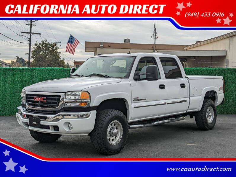 2005 GMC Sierra 2500HD for sale at CALIFORNIA AUTO DIRECT in Costa Mesa CA