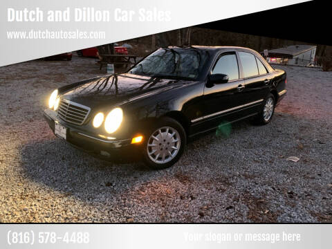 2002 Mercedes-Benz E-Class for sale at Dutch and Dillon Car Sales in Lee's Summit MO