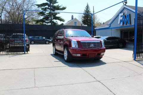 2011 Cadillac Escalade for sale at F & M AUTO SALES in Detroit MI