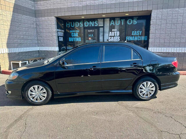 2007 Toyota Corolla for sale at HUDSONS AUTOS in Gilbert, AZ