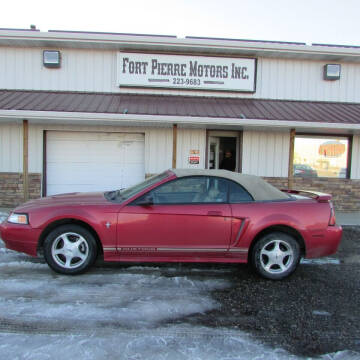 2001 Ford Mustang for sale at FORT PIERRE MOTORS in Fort Pierre SD