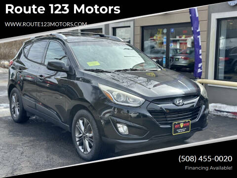 2014 Hyundai Tucson for sale at Route 123 Motors in Norton MA