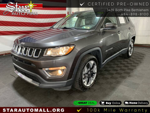 2019 Jeep Compass for sale at STAR AUTO MALL 512 in Bethlehem PA
