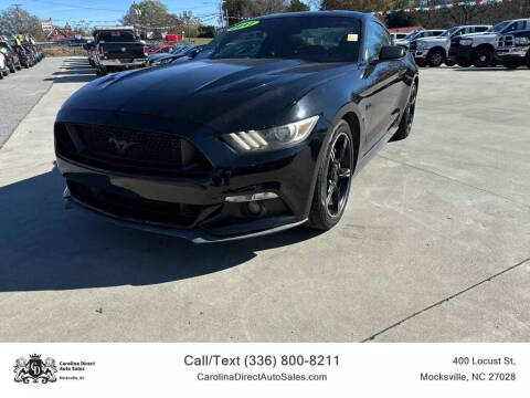 2017 Ford Mustang for sale at Carolina Direct Auto Sales in Mocksville NC