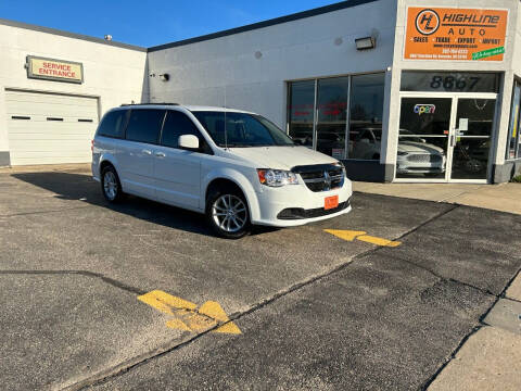 2016 Dodge Grand Caravan for sale at HIGHLINE AUTO LLC in Kenosha WI
