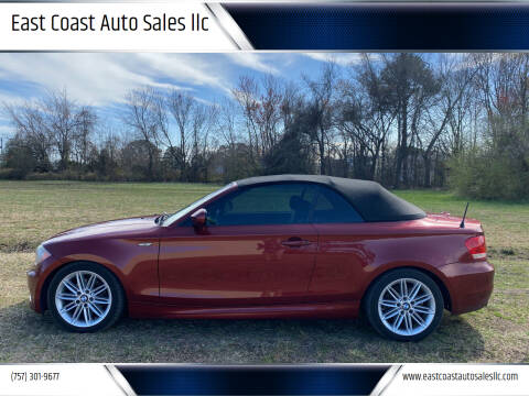 2013 BMW 1 Series for sale at East Coast Auto Sales llc in Virginia Beach VA