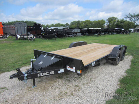 2023 Rice Trailers Car Hauler FMCR8218 for sale at Rondo Truck & Trailer in Sycamore IL