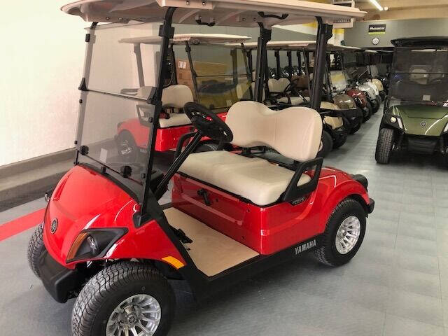 2024 Yamaha QuiteTech Gas Golf Car - Coral