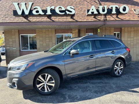 2018 Subaru Outback for sale at Wares Auto Sales INC in Traverse City MI