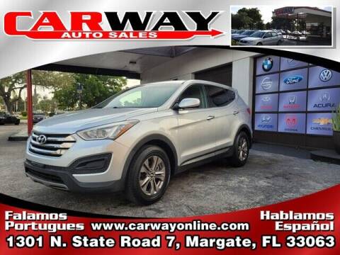 2015 Hyundai Santa Fe Sport for sale at CARWAY Auto Sales in Margate FL