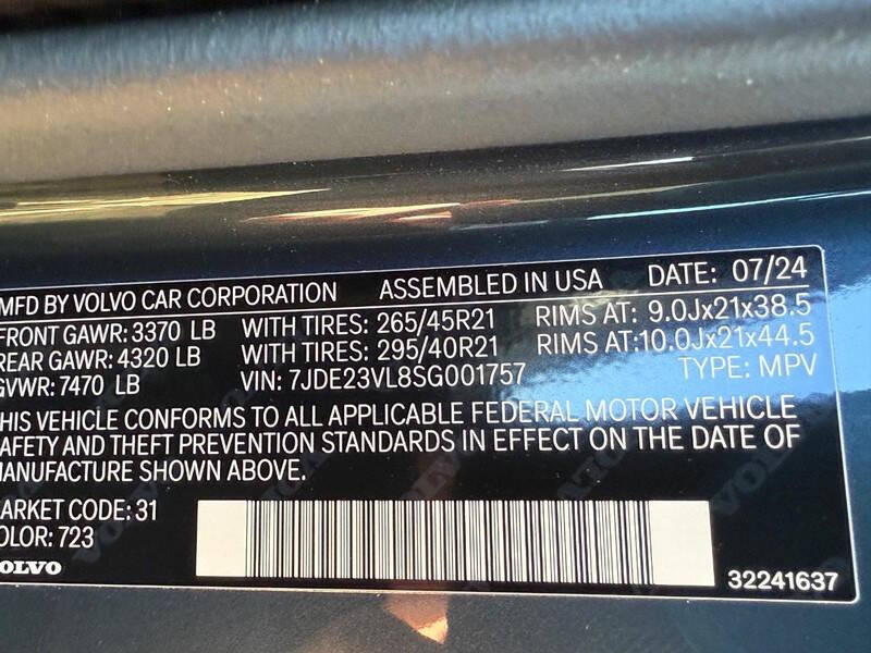 2025 Volvo EX90 Twin Performance Ultra 7P