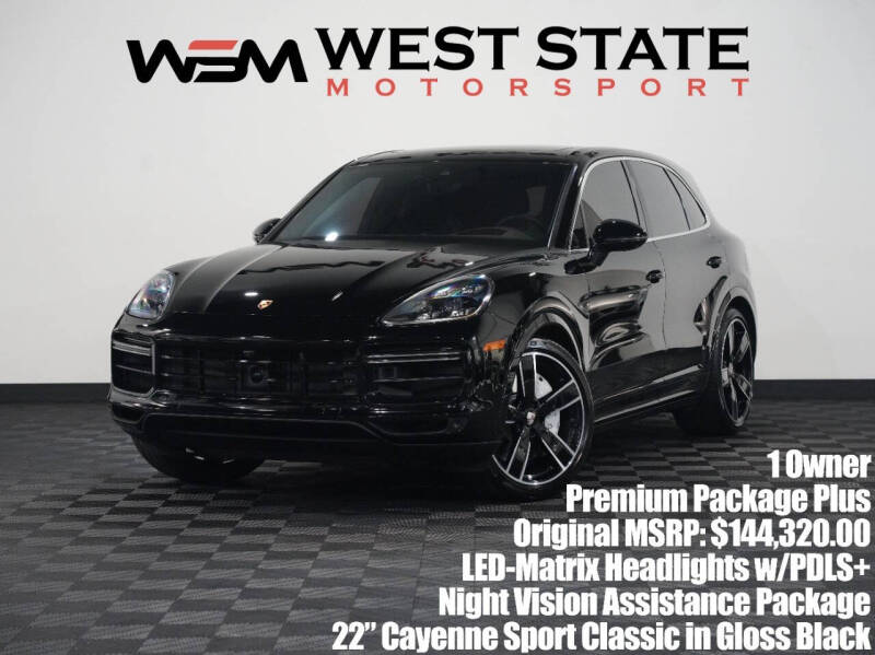 2020 Porsche Cayenne for sale at WEST STATE MOTORSPORT in Federal Way WA