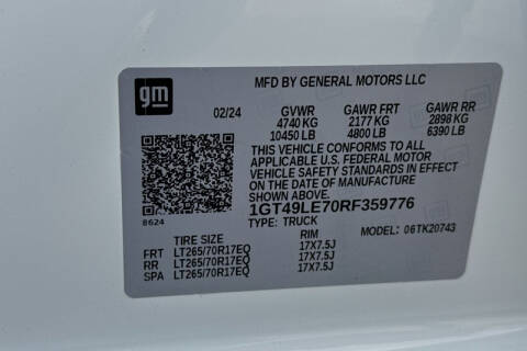 2024 GMC Sierra 2500HD