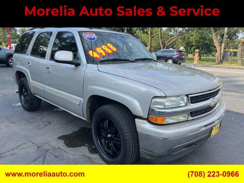 2005 Chevrolet Tahoe for sale at Morelia Auto Sales & Service in Maywood IL