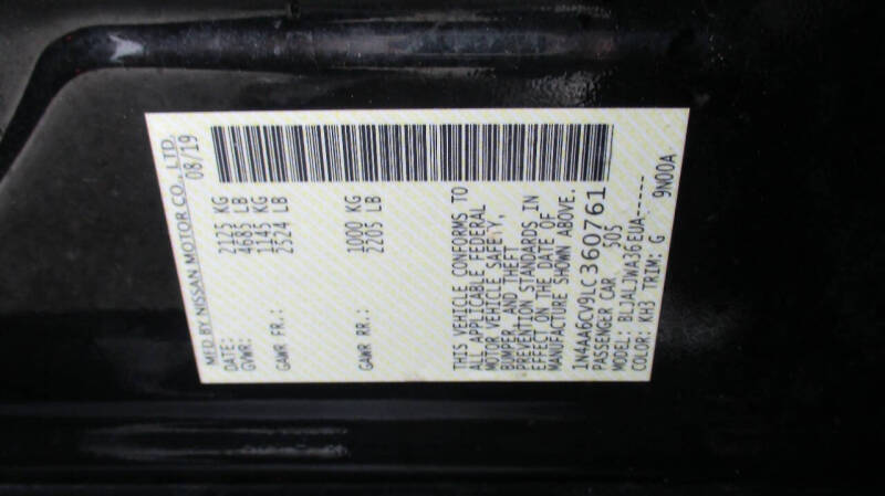 2020 Nissan Maxima 3.5 SV