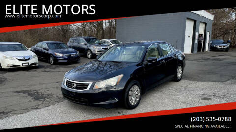 2010 Honda Accord for sale at ELITE MOTORS in West Haven CT