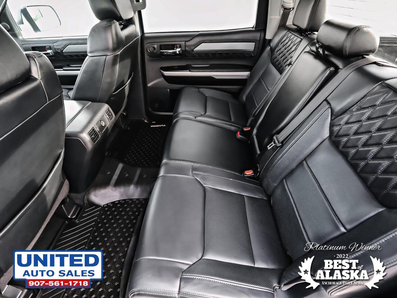 2018 Toyota Tundra Platinum 4x4 4dr CrewMax Cab Pickup SB (5.7L V8) 65