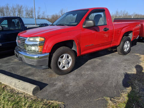 2005 GMC Canyon for sale at R & J AUTOMOTIVE in Churchville MD