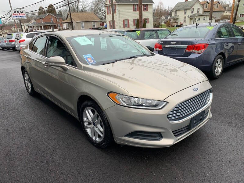 2016 Ford Fusion for sale at B N M Auto Sales Inc in New Castle, PA