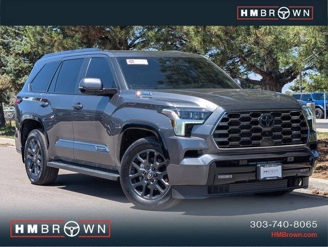 Dk. Gray 2025 Toyota Sequoia Platinum 4x4 Platinum 4dr SUV 1