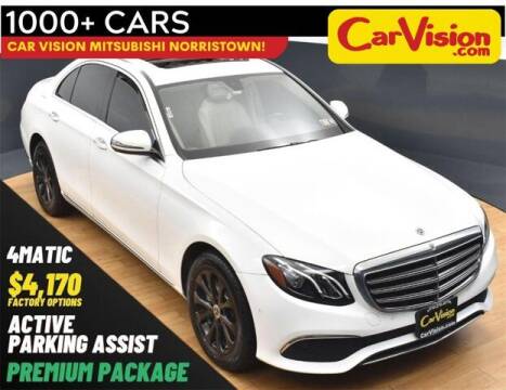 2018 Mercedes-Benz E-Class for sale at Car Vision Mitsubishi Norristown in Norristown PA