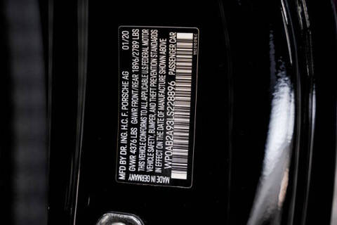 2020 Porsche 911 Carrera S