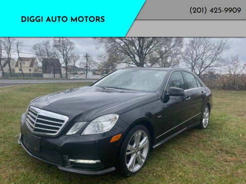 2012 Mercedes-Benz E-Class for sale at Diggi Auto Motors in Jersey City NJ