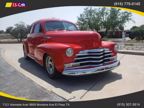 1948 Chevrolet Fleetmaster for sale at Escar Auto in El Paso TX