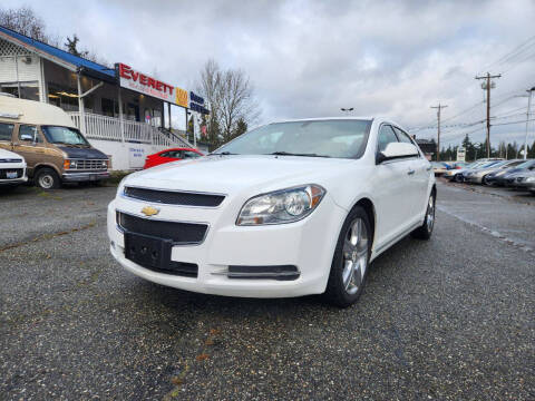 2011 Chevrolet Malibu for sale at Leavitt Auto Sales and Used Car City in Everett WA