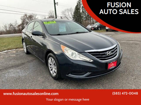 2011 Hyundai Sonata for sale at FUSION AUTO SALES in Spencerport NY