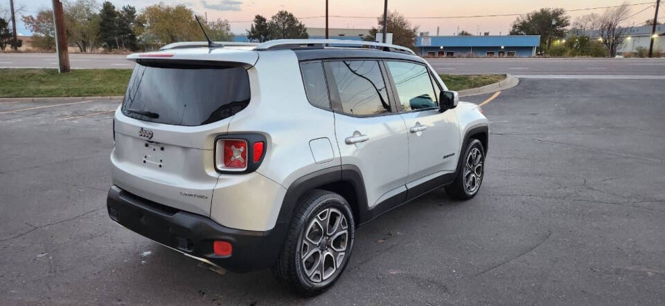 2016 Jeep Renegade for sale at Rideaway Auto Sales, LLC in Denver, CO