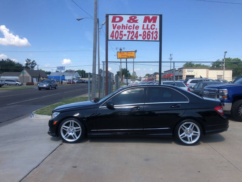 2010 Mercedes-Benz C-Class for sale at D & M Vehicle LLC in Oklahoma City OK