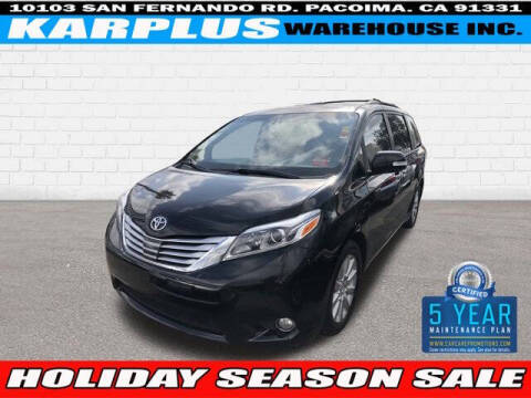 2015 Toyota Sienna for sale at Karplus Warehouse in Pacoima CA