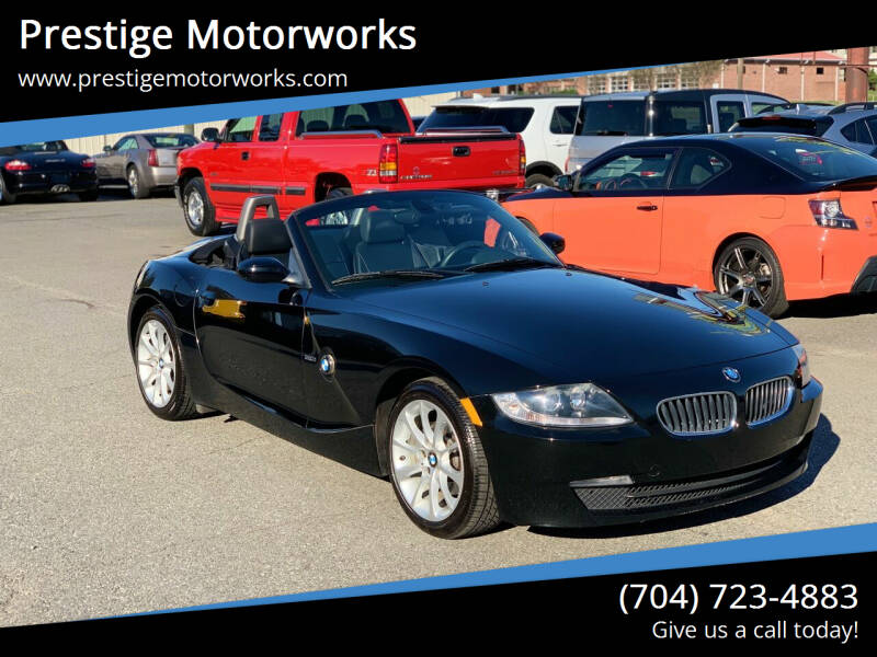 2008 BMW Z4 for sale at Prestige Motorworks in Concord NC