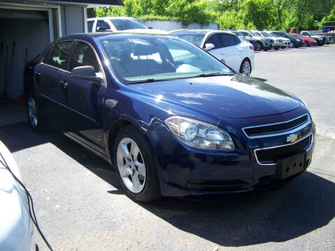 2012 Chevrolet Malibu for sale at lemity motor sales in Zanesville OH