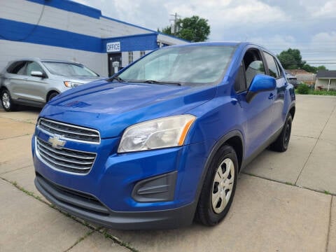 2015 Chevrolet Trax for sale at METRO CITY AUTO GROUP LLC in Lincoln Park MI